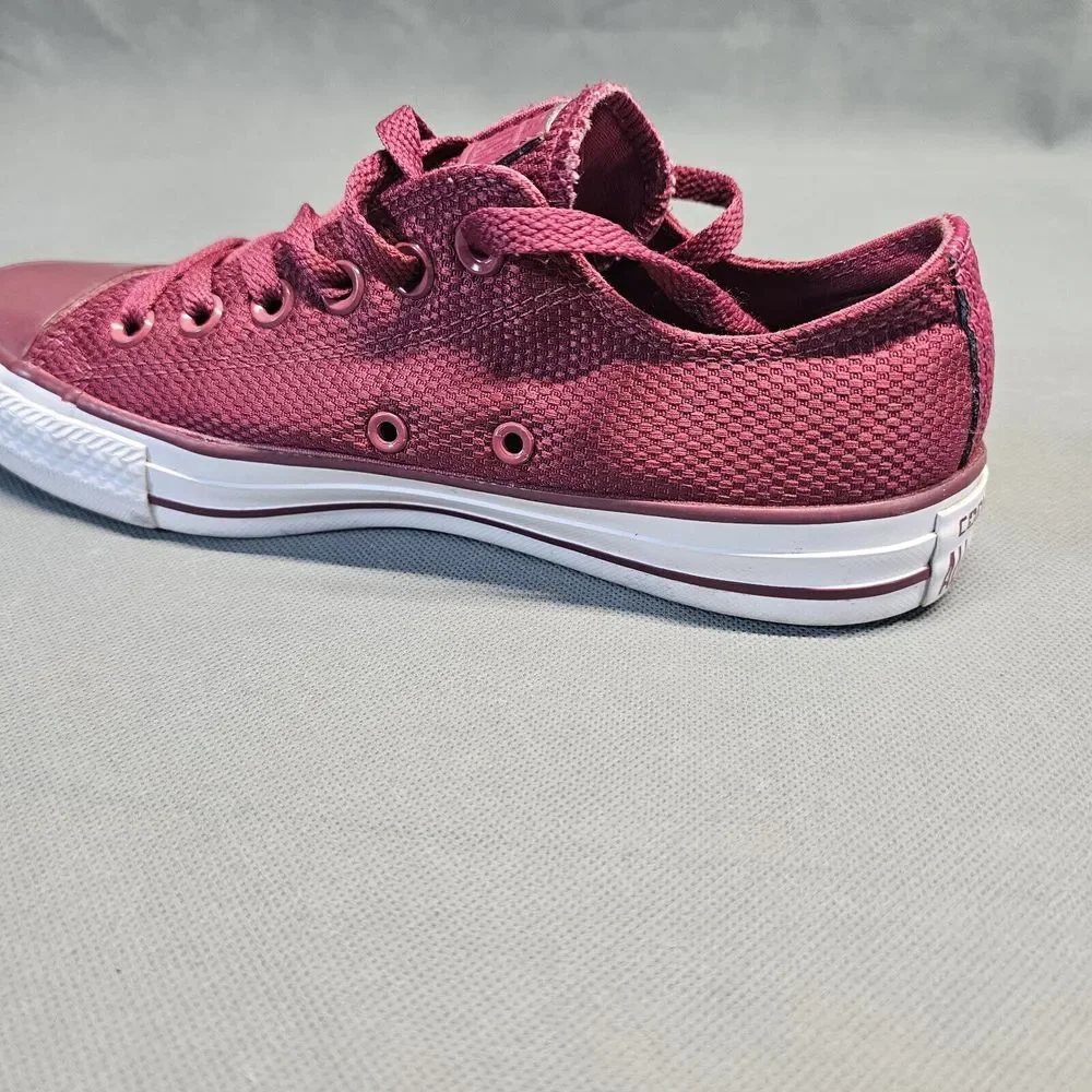 Converse Chuck Tailor All Star Ox Unisex 155420f-RHUBARB/WHITE/BROWN 7w/5m - Picture 9 of 10